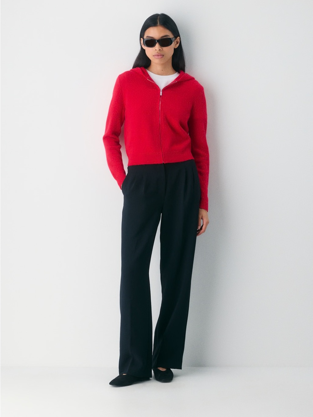 Aritzia Essential Cashmere Idyllic Zip Hoodie